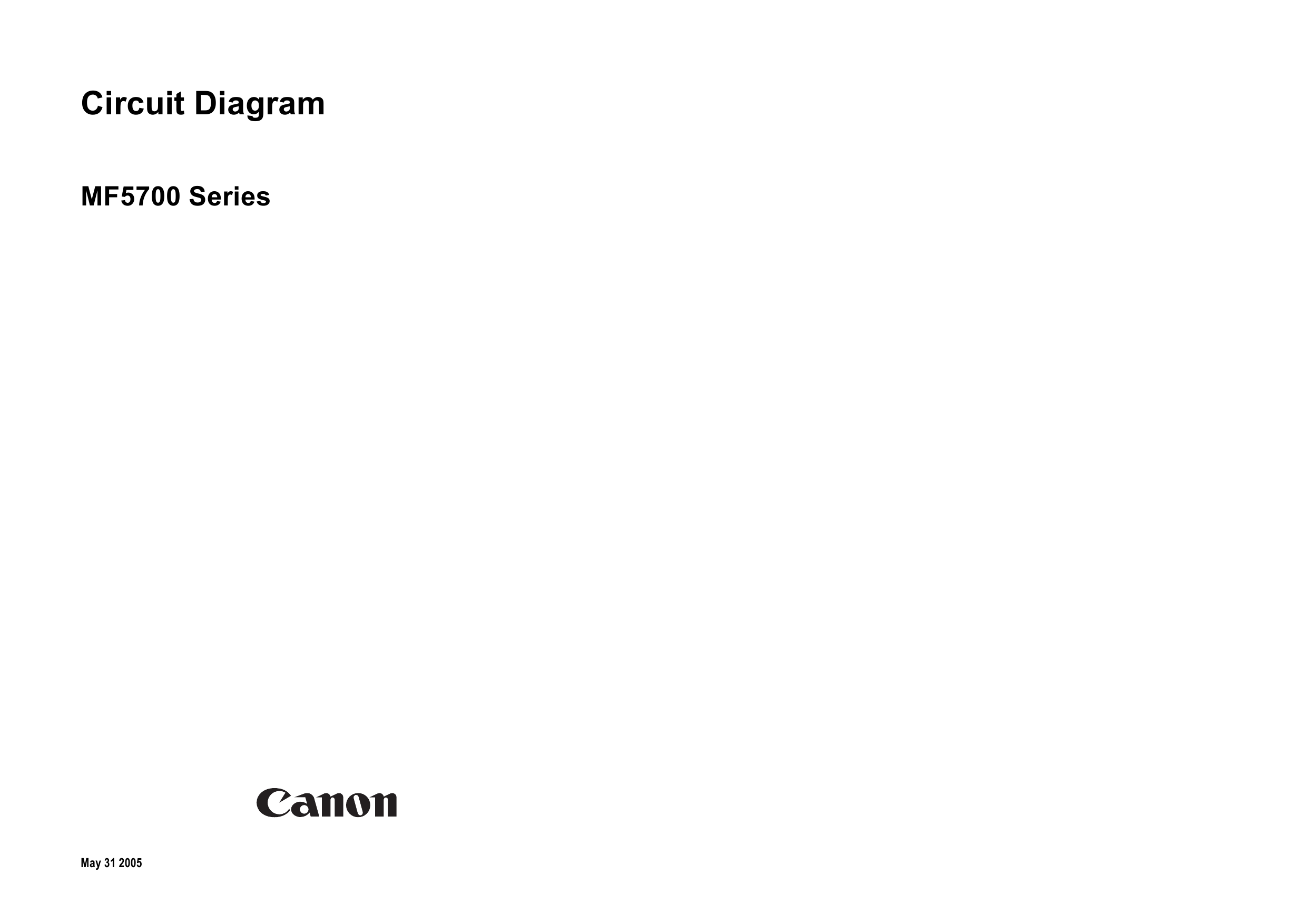 Canon imageCLASS MF-5700 Circuit Diagram-1